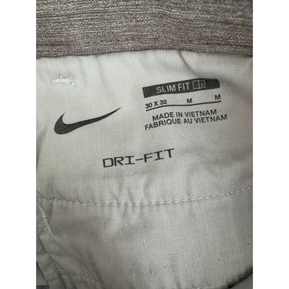 Nike Dri-FIT UV Standard Fit Golf Chino Pants Photon Dust White Mens Size 30x32 - Picture 6 of 7
